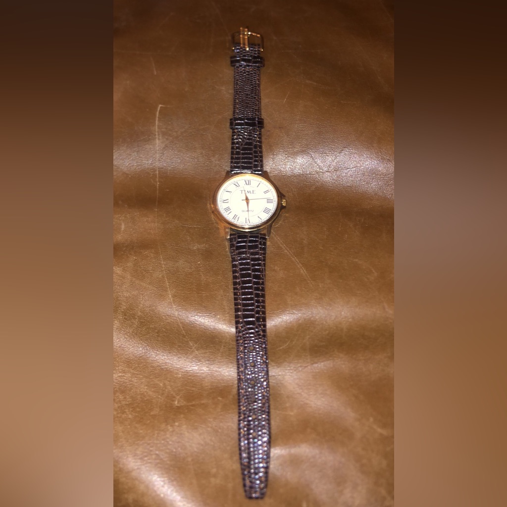 Time Vintage Ladies Leather Watch Time Vintage Ladies Leather Watch